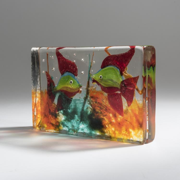 Bild 1 zu Objekt, Aquarium, c. 1960, Gino Cenedese, Cenedese, Gino, Murano, 158C 982