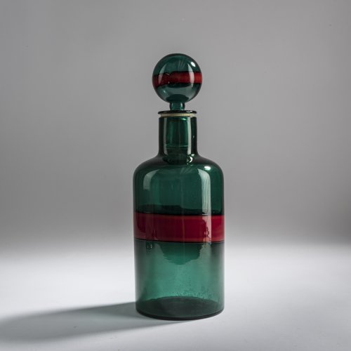 Bottle with stopper, c. 1955
