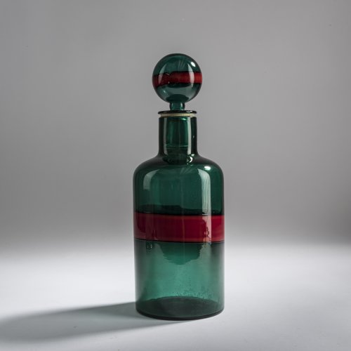 Flasche mit Stopfen, um 1955