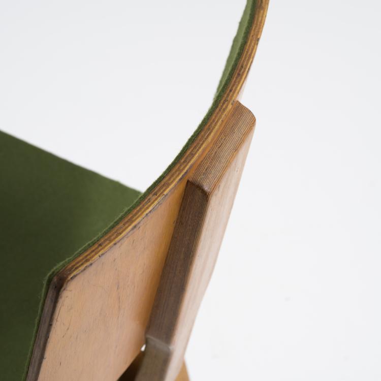 Bild 7 zu Objekt, 'Radio hall' chair, c. 1955, Franz Ehrlich, VEB  Deutsche Werkst&auml;tten Hellerau, 157A 95