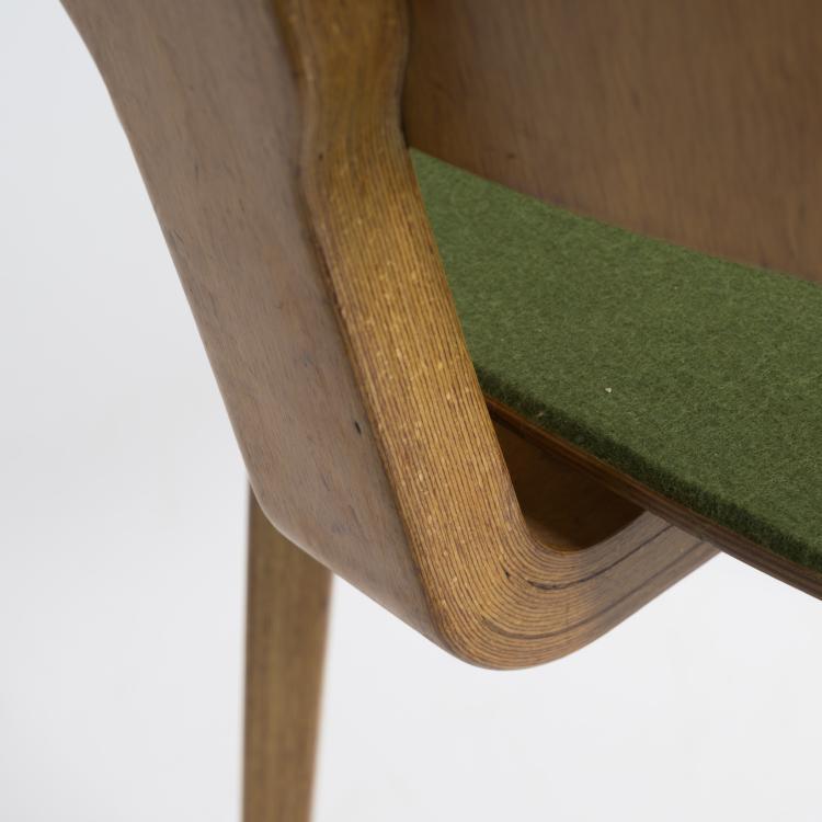 Bild 8 zu Objekt, 'Radio hall' chair, c. 1955, Franz Ehrlich, VEB  Deutsche Werkst&auml;tten Hellerau, 157A 95