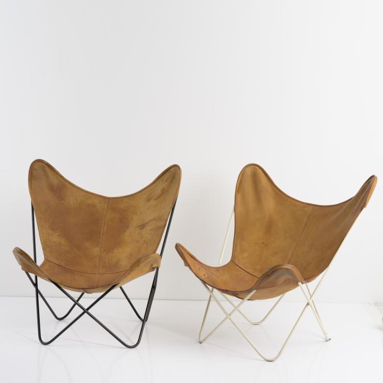 Bild 2 zu Objekt, Zwei Sessel 'Fledermaus' - 'Butterfly', 1938, Jorge Ferrari-Hardoy,Juan Kurchan,Antonio Bonet, Knoll International, New York, 157B 247