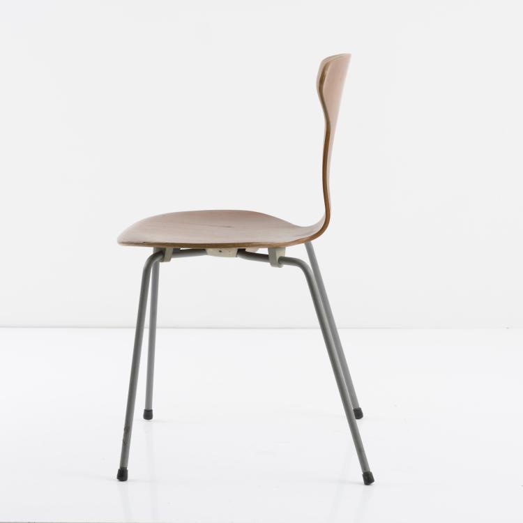 Bild 1 zu Objekt, 'Munkegard' - '3105' chair, 1952, Arne Jacobsen, Hansen Fritz, Aller&oslash;d, 157B 284