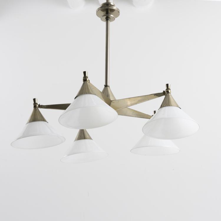 Bild 1 zu Objekt, Deckenleuchte, um 1928, Prag, 157B 232