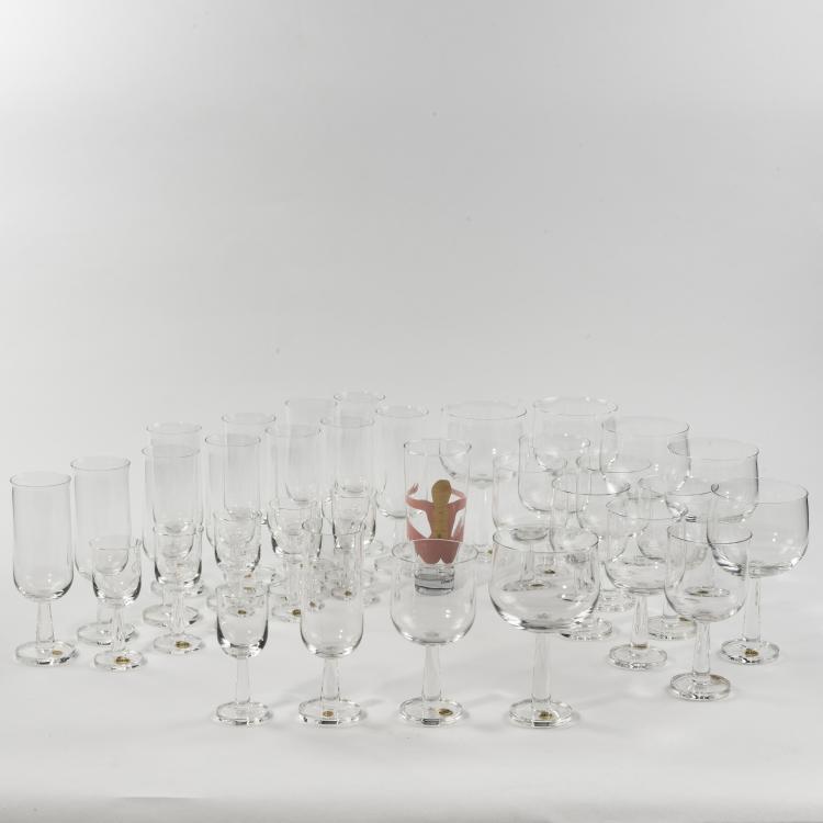 Bild 2 zu Objekt, Gl&auml;serset 'Ginevra', 1994, Ettore Sottsass, Alessi, Crusinallo, 157B 383