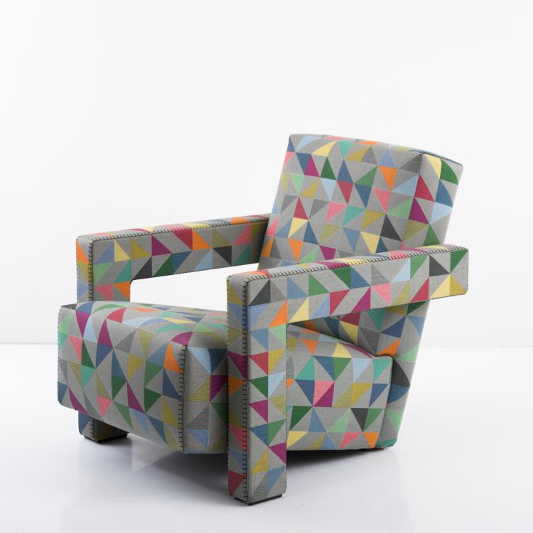 Hauptbild zu Objekt, 'Utrecht chair' - 'C 90', 1936/37 / 2016, Gerrit Rietveld,Bertjan Pot, Cassina, Mailand, 157B 246