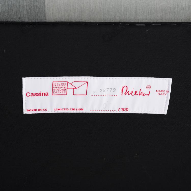 Bild 1 zu Objekt, 'Utrecht chair' - 'C 90', 1936/37 / 2016, Gerrit Rietveld,Bertjan Pot, Cassina, Mailand, 157B 246