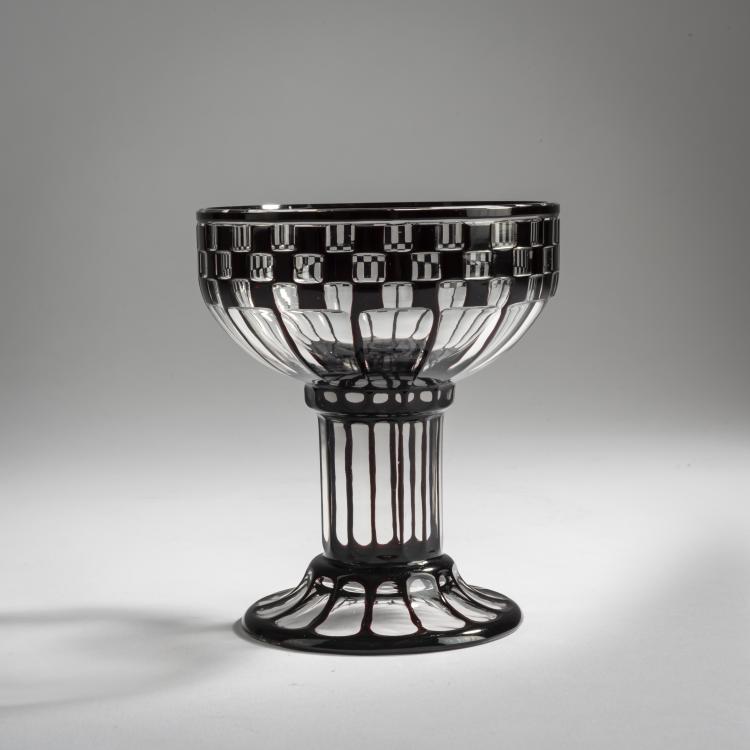 Hauptbild zu Objekt, Goblet, c. 1915, Haida, Glasfachschule (zugeschrieben), 156B 305
