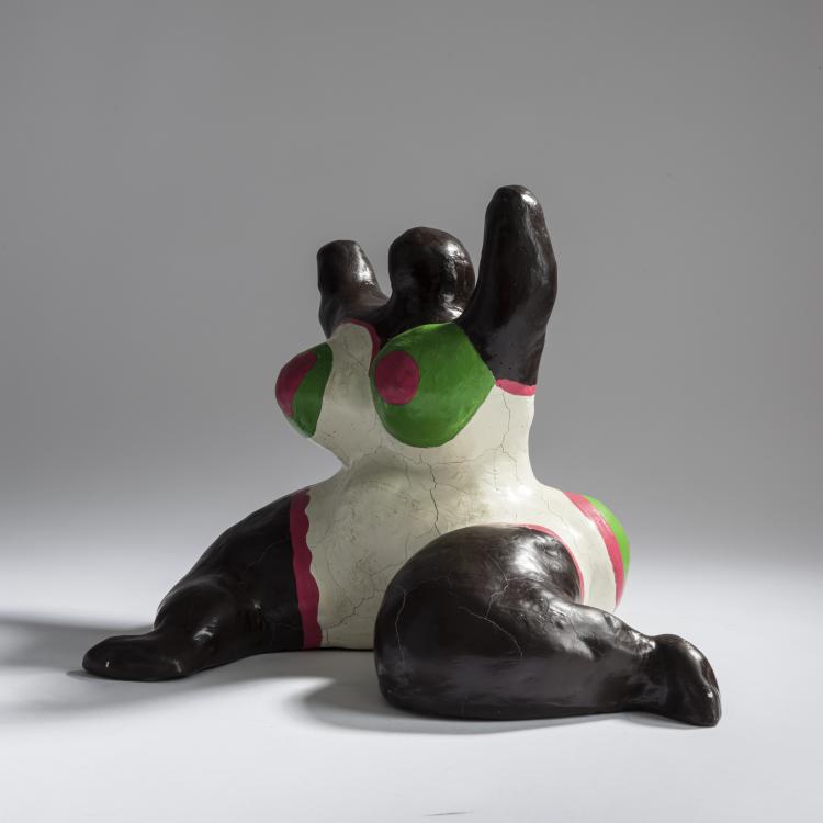 Bild 1 zu Objekt, 'Nana de Berlin', 1973, Niki de Saint Phalle, Domolith-Kunstwerkst&auml;tten, Kevelaer, 157C 741