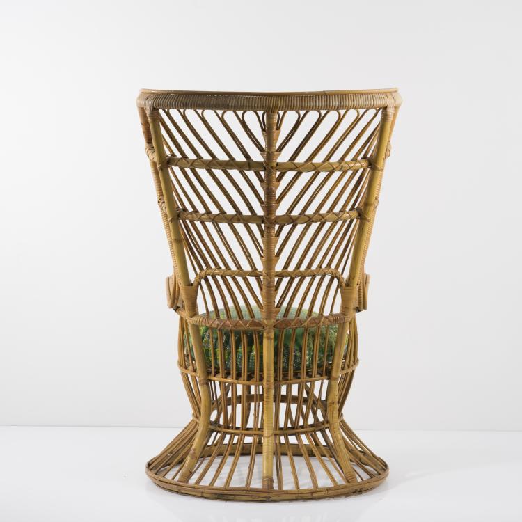 Bild 7 zu Objekt, Korbsessel, um 1950, Gio Ponti, Bonacina, Vittorio & C., Como, 157B 268