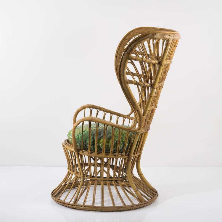 Bild 8 zu Objekt, Korbsessel, um 1950, Gio Ponti, Bonacina, Vittorio & C., Como, 157B 268