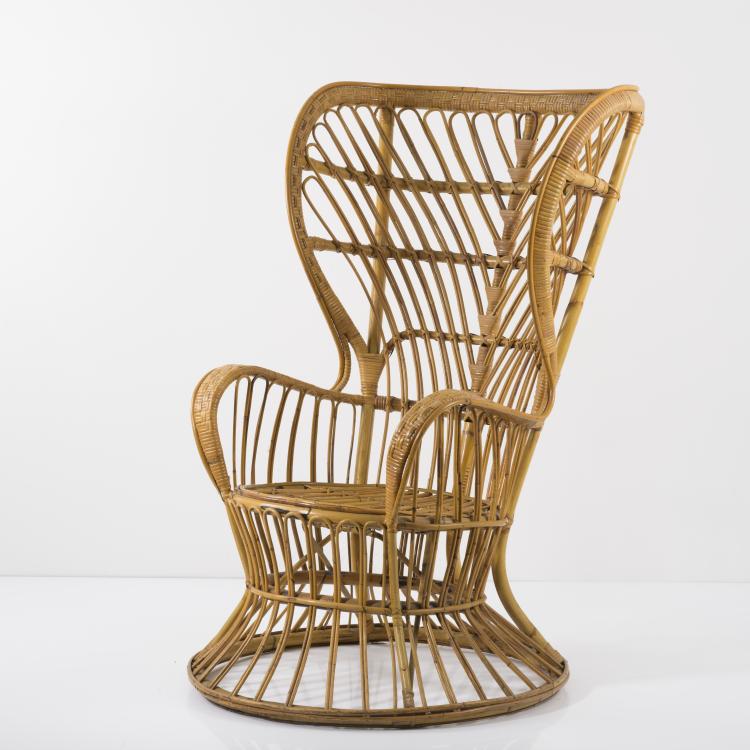 Bild 9 zu Objekt, Korbsessel, um 1950, Gio Ponti, Bonacina, Vittorio & C., Como, 157B 268