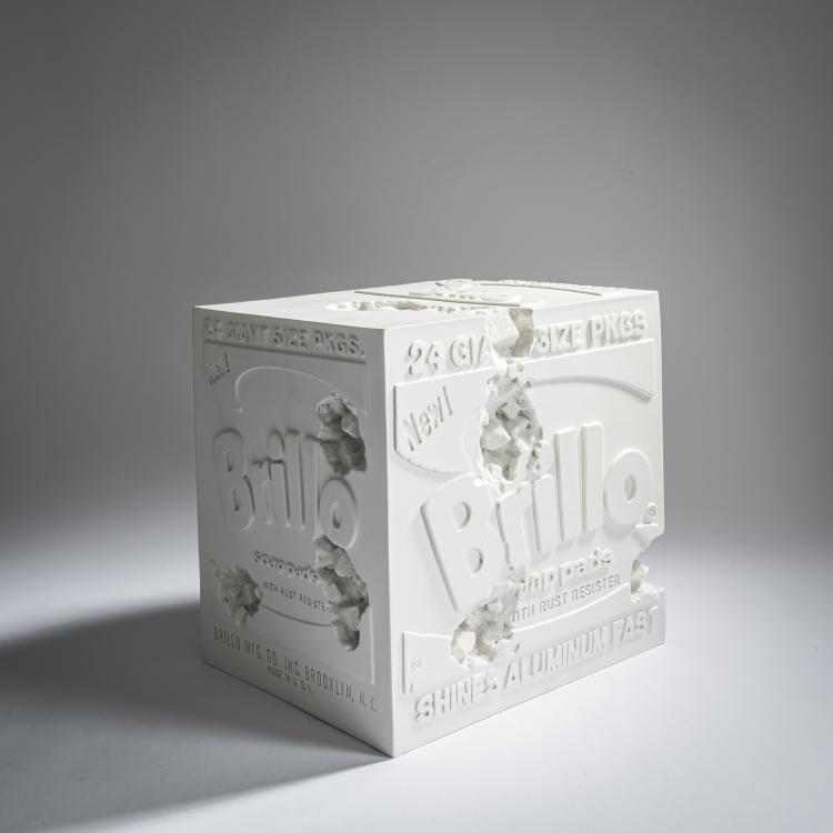 Bild 1 zu Objekt, 'Eroded Brillo Box', 2020, Daniel Arsham, Daniel Arsham Studio, New York, 157C 644