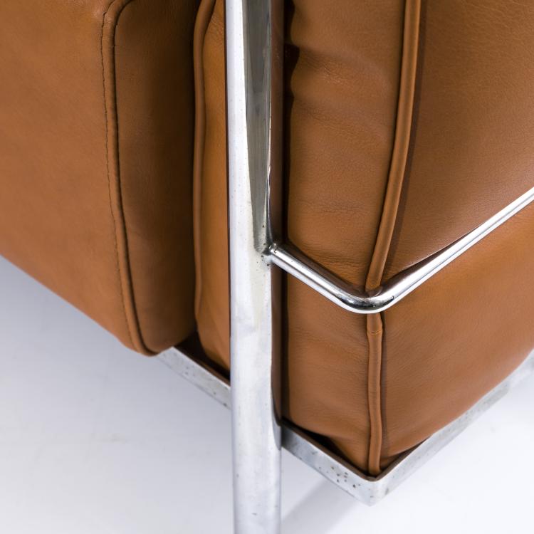 Bild 7 zu Objekt, 2 'LC 2' easy chairs, 1928, Pierre Jeanneret,Charlotte Perriand,Le Corbusier Charles-&Eacute;douard Jeanneret-Gris, Cassina, Mailand, 157A 71