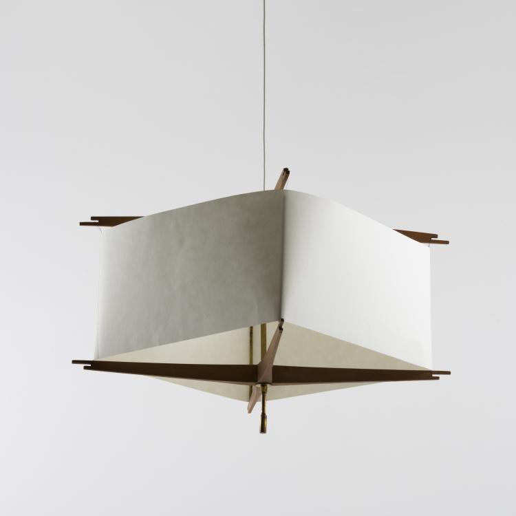 Hauptbild zu Objekt, Ceiling light, c. 1957, Italien, 157B 330
