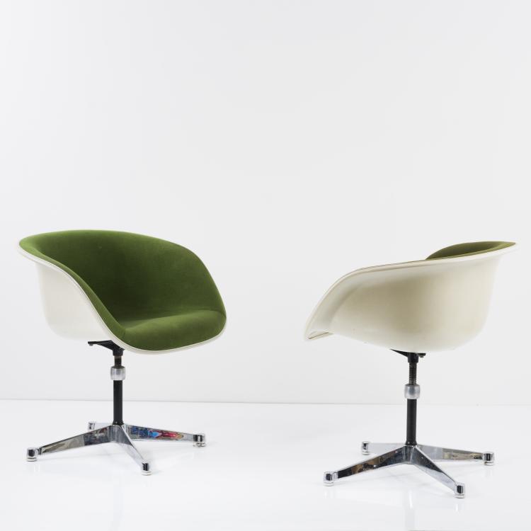 Bild 2 zu Objekt, 2 'LaFonda' chairs, 1961, Charles Eames,Ray Eames, Vitra Design, Weil am Rhein; Herman Miller, Zeeland, 157B 429