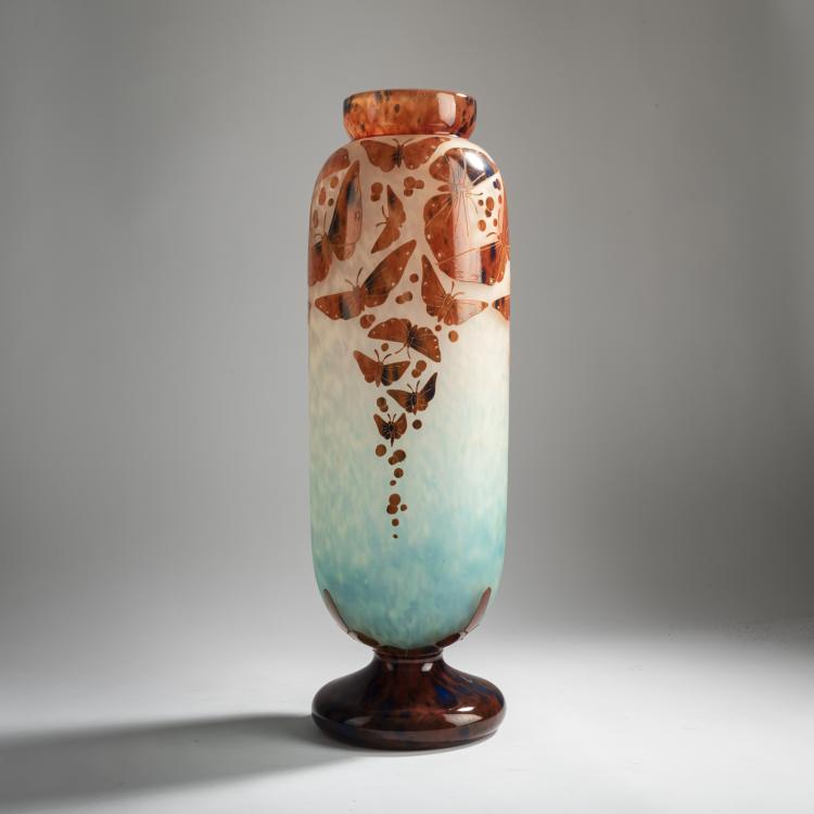 Bild 3 zu Objekt, Vase 'Papillons', 1923-26, Charles Schneider, Schneider, &Eacute;pinay-sur-Seine, 156B 286