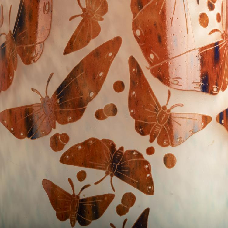 Bild 4 zu Objekt, Vase 'Papillons', 1923-26, Charles Schneider, Schneider, &Eacute;pinay-sur-Seine, 156B 286