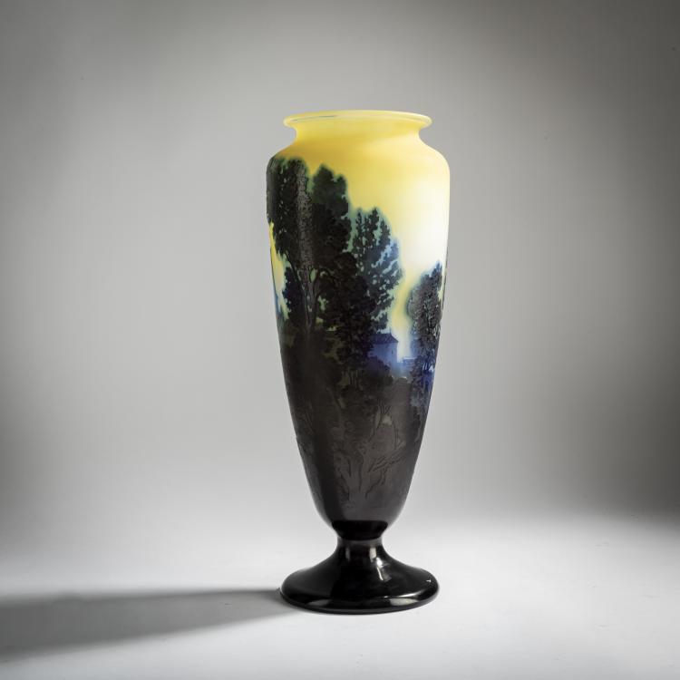 Bild 1 zu Objekt, Vase 'Paysage', 1927-36, Emile Gall&eacute;, Gall&eacute;, &Eacute;tablissements, Nancy, 156B 239