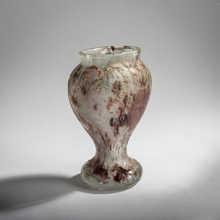 Bild 2 zu Objekt, 'Pavots' vase, c. 1900, Antonin Daum, Daum Fr&egrave;res, Nancy, 156B 108