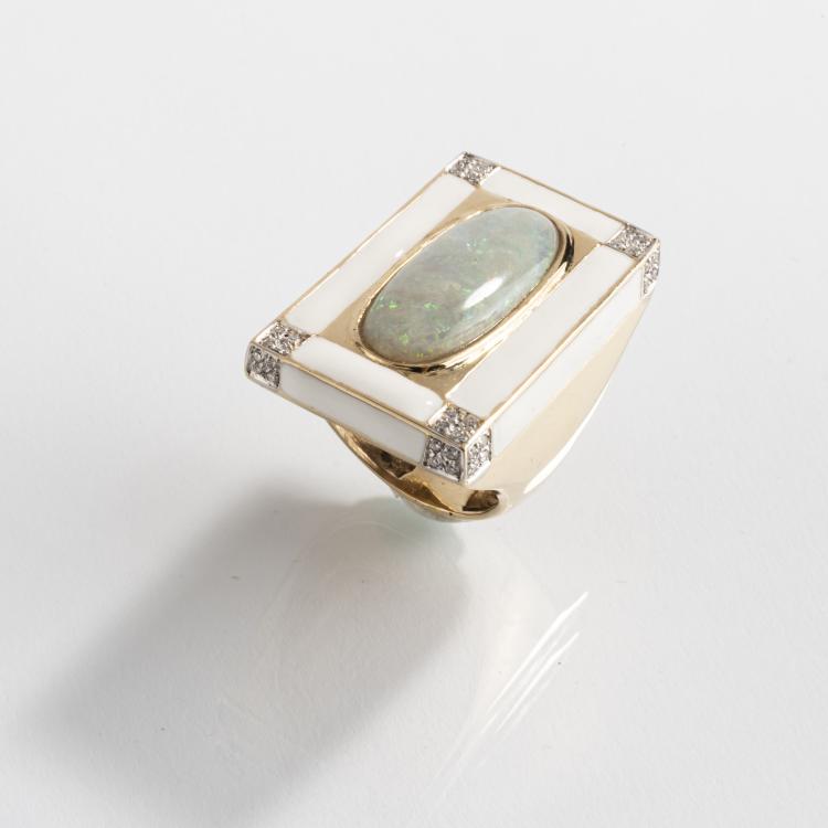 Hauptbild zu Objekt, Ring, 1950s, USA, 157E 1069