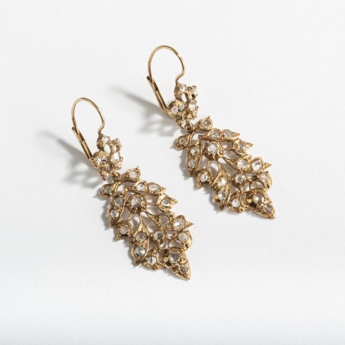 Pair of earrings, c. 1880