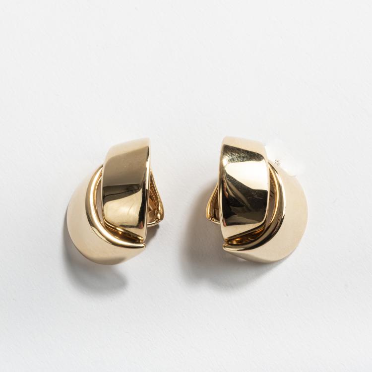 Hauptbild zu Objekt, Pair of 'Abbracci' clip-on earrings, 1990s, Vhernier, Mailand, 157E 1125