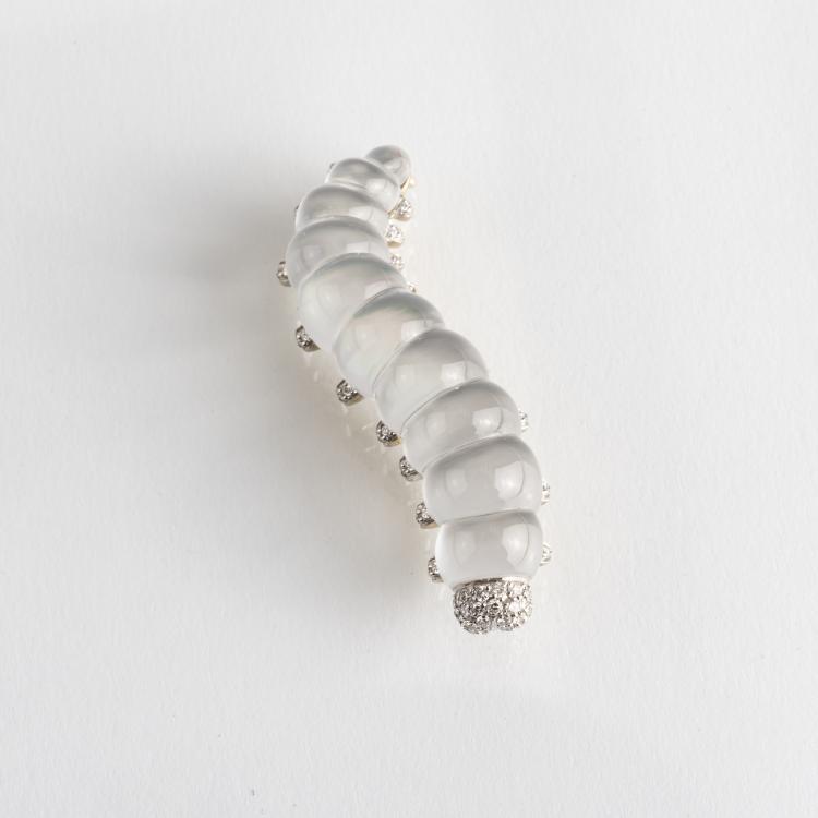 Hauptbild zu Objekt, 'Caterpillar' brooch, 2000s, Vhernier, Mailand, 157E 1128