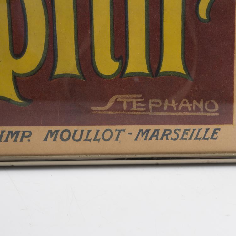 Bild 1 zu Objekt, Poster 'Cigarettes Saphire', c. 1910,  Stephano, Moullot, Marseille, 157C 903