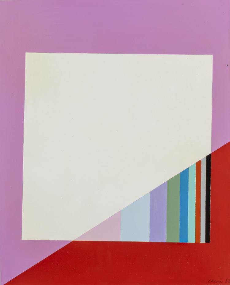 Hauptbild zu Objekt, Ohne Titel (Geometrische Komposition), 1982, Eugenio Carmi, 157C 660