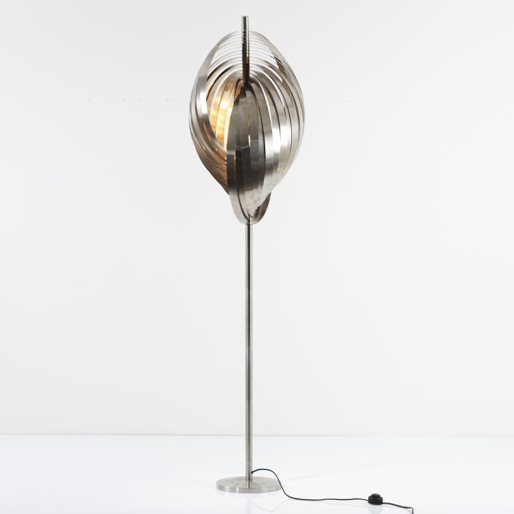 Bild 2 zu Objekt, 'Concentrica' floorlamp, c. 1970, Henri Mathieu (attributed), Mathieu Lustrerie, Gargas (zugeschrieben), 157B 514