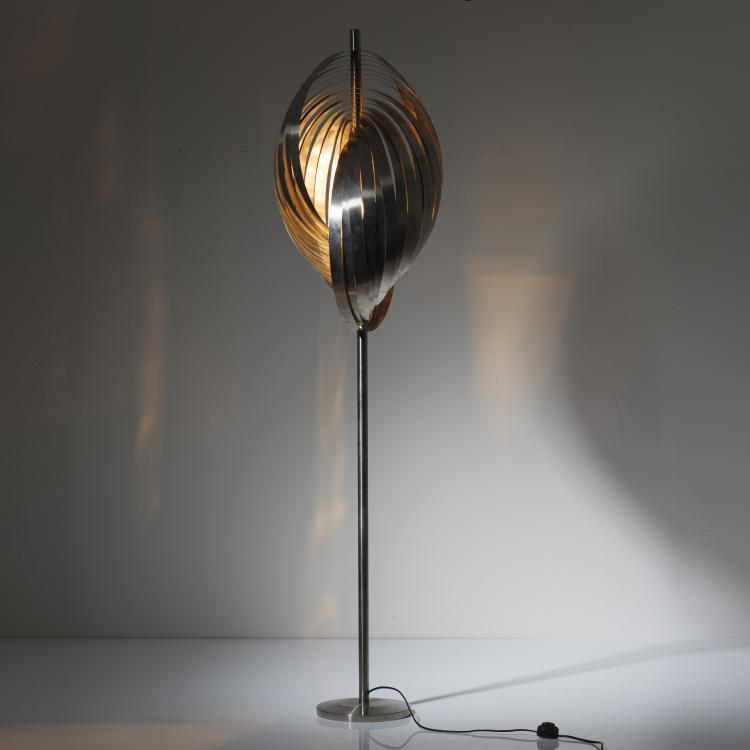 Bild 3 zu Objekt, 'Concentrica' floorlamp, c. 1970, Henri Mathieu (attributed), Mathieu Lustrerie, Gargas (zugeschrieben), 157B 514