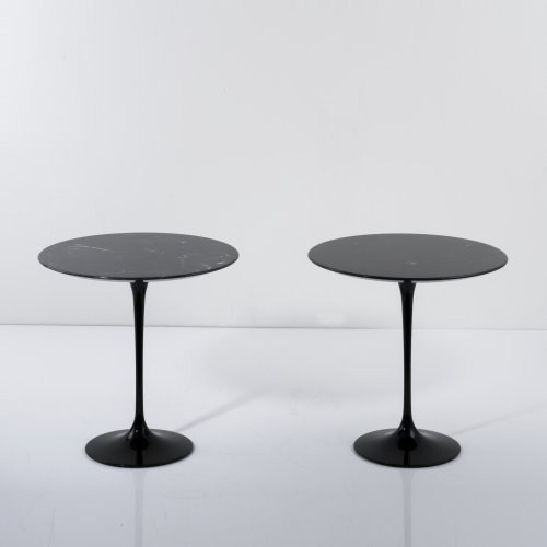 2 'Pedestal' - '163' side tables, 1957