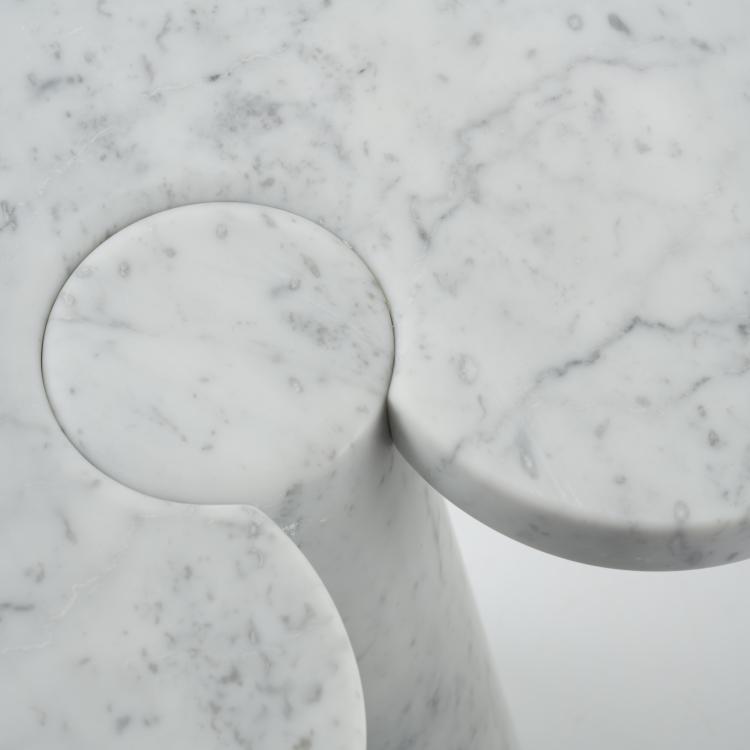 Bild 3 zu Objekt, Zwei Beistelltische 'Eros', 1971, Angelo Mangiarotti, Skipper, Mailand, 157B 510