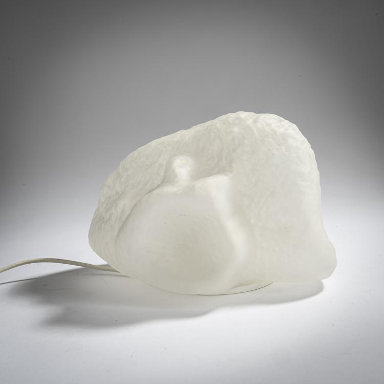 Hauptbild zu Objekt, 'Osso' table light, c. 1965, Carlo Nason, Mazzega, A.V., Murano, 158A 159