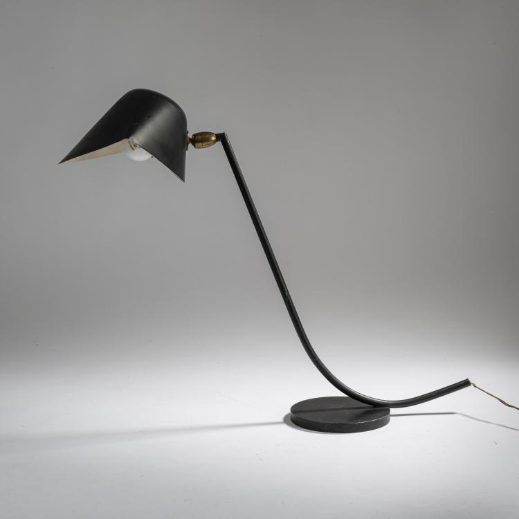 Hauptbild zu Objekt, 'Antony' table light, 1955, Serge Mouille, Steph Simon, Paris, 157B 324