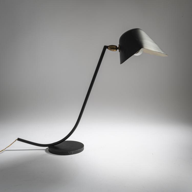Bild 1 zu Objekt, 'Antony' table light, 1955, Serge Mouille, Steph Simon, Paris, 157B 324