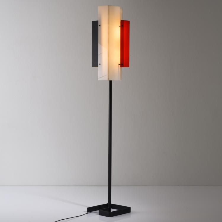 Bild 1 zu Objekt, Stehleuchte '315', um 1955, Jean Boris Lacroix, Luminalite, Paris, 157B 286