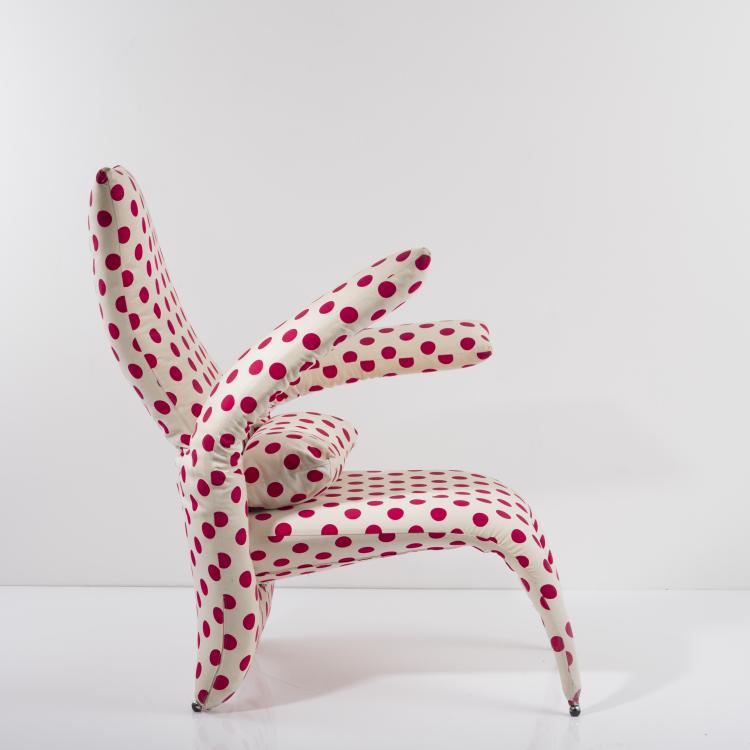 Hauptbild zu Objekt, Armchair, 1980s, Massimo Morozzi (attributed), Edra, Mailand, 158A 301