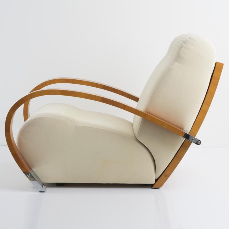 Bild 10 zu Objekt, Armlehnsessel mit Ottoman und Zeitungshalter 'Casablanca', 1987, Jaime Tresserra, Tresserra Collection, Madrid, 157B 569