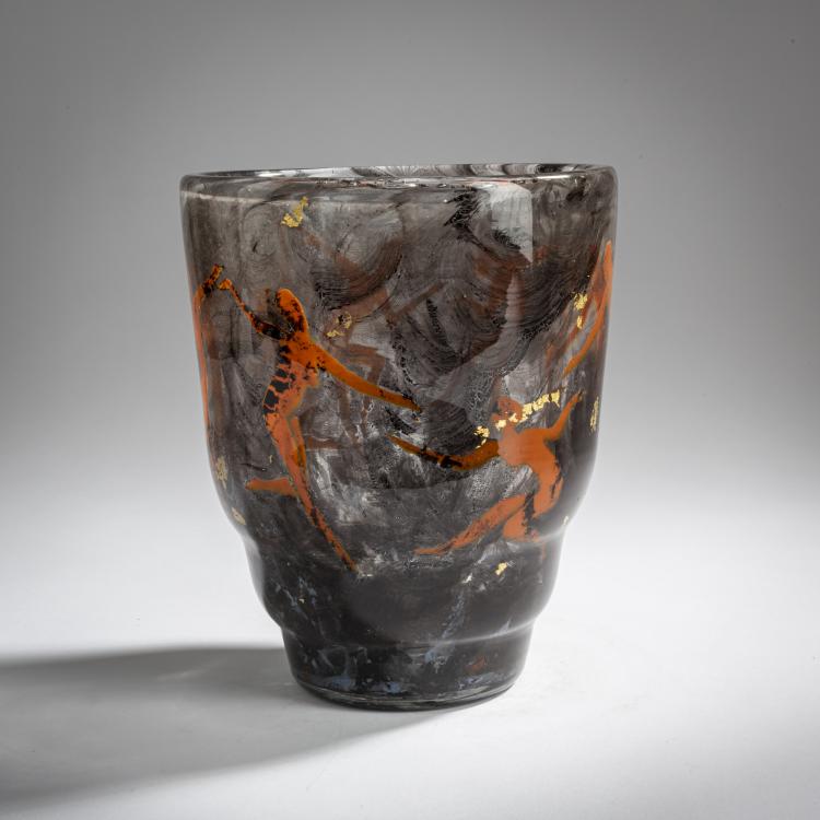 Bild 3 zu Objekt, Vase 'La Danse', 1930er Jahre, Muller Fr&egrave;res, Lun&eacute;ville, 156B 257