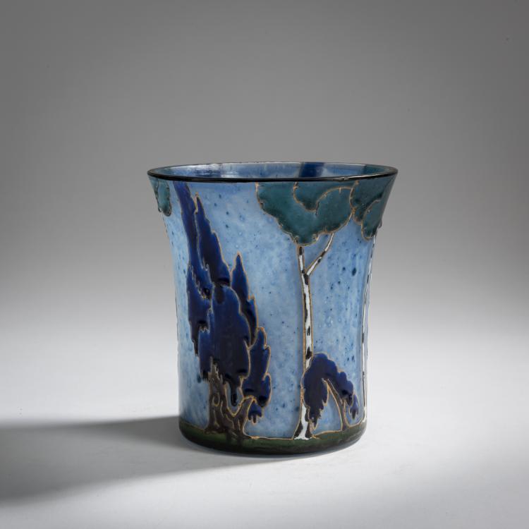 Bild 1 zu Objekt, 'Paysage' vase, c. 1928, Marcel Goupy, Goupy, Marcel, Paris, 156B 242