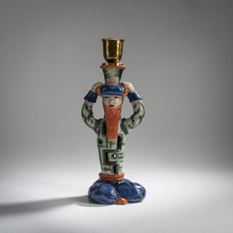Hauptbild zu Objekt, Lamp base, 1917-22, Vally Wieselthier, Wiener Werkst&auml;tte, 156C 640