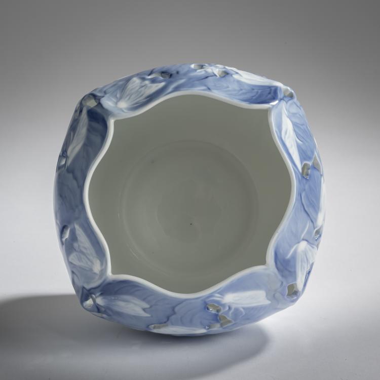 Bild 3 zu Objekt, 'Night butterfly' vase, c. 1900, Kopenhagen, KPM, 156C 659