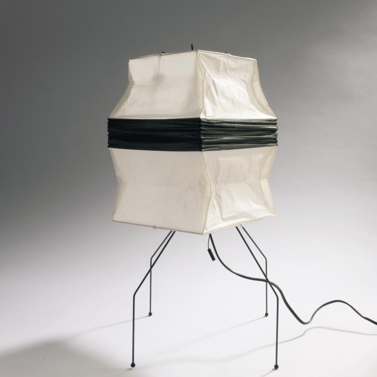 Hauptbild zu Objekt, Tischleuchte 'Akari' - 'UF1-H', um 1955, Isamu Noguchi, Vitra Design, Weil am Rhein, 157B 312