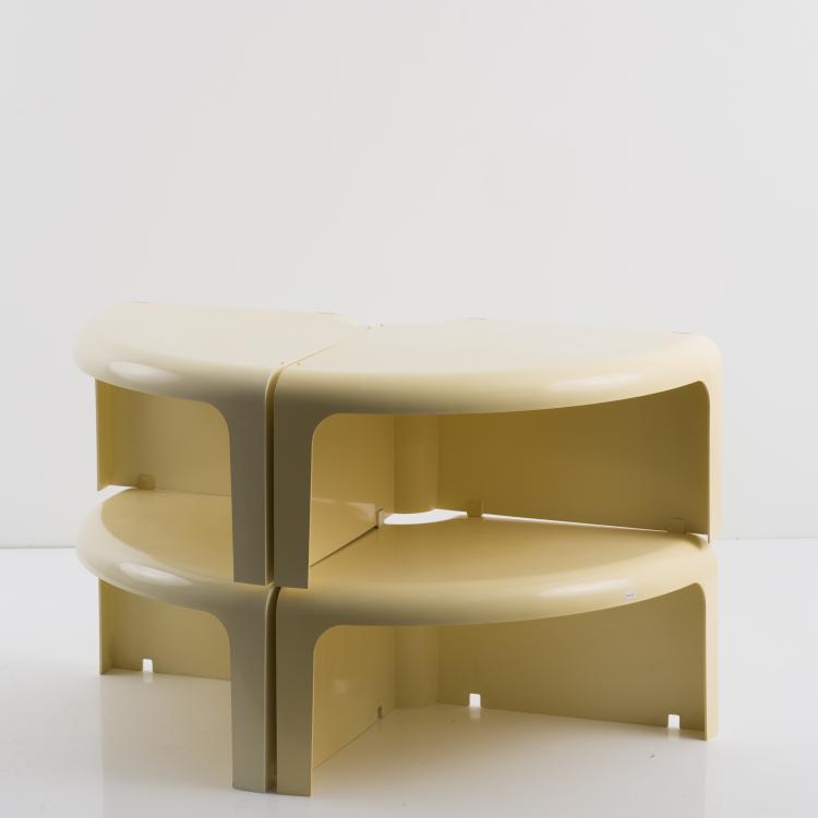 Bild 4 zu Objekt, Beistelltisch 'Quattro Quarti' - '700', 1969, Rodolfo Bonetto, Bernini, Carate Brianza, 157B 478