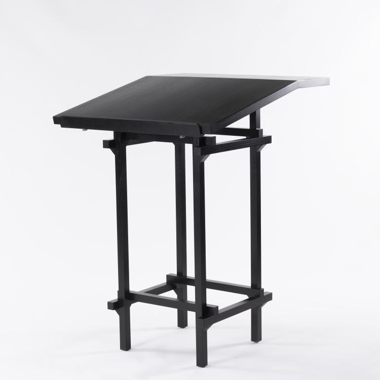 Bild 1 zu Objekt, 'Lettera' high desk, 1982, G&uuml;nther Uecker, Rosenthal, Espelkamp, 157A 201