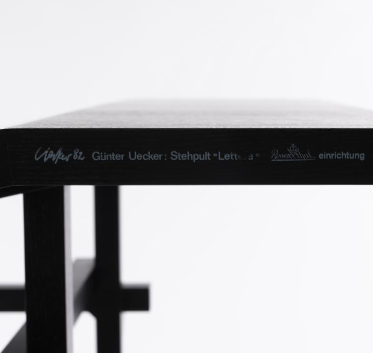 Bild 4 zu Objekt, 'Lettera' high desk, 1982, G&uuml;nther Uecker, Rosenthal, Espelkamp, 157A 201