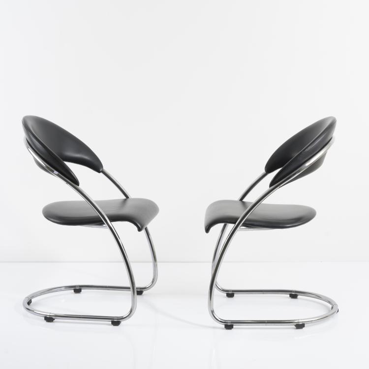 Bild 4 zu Objekt, 2 'S 36 P' armchairs, 1930/31, Hans Luckhardt,Wassili Luckhardt, Thonet, Frankenberg, 157A 33