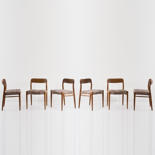 6 chairs, c. 1960